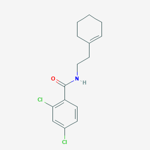 2,4-dichloro-N-[2-(1-cyclohexen-1-yl)ethyl]benzamide
