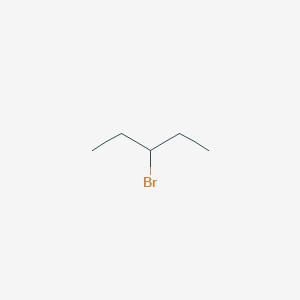 molecular formula C5H11Br B047287 3-Bromopentane CAS No. 1809-10-5