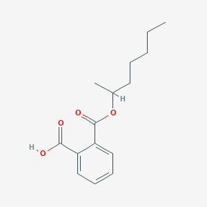 molecular formula C15H20O4 B047305 Mono-2-heptyl phthalate CAS No. 129171-03-5