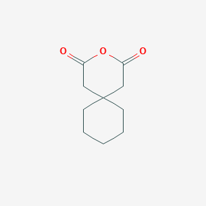 molecular formula C10H14O3 B047308 3-Oxaspiro[5.5]undecane-2,4-dione CAS No. 1010-26-0