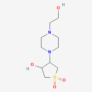 molecular formula C10H20N2O4S B4730994 MFCD09857477 