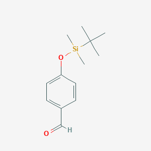 molecular formula C13H20O2Si B047317 4-[(tert-Butyldimethylsilyl)oxy]benzaldehyde CAS No. 120743-99-9