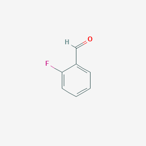 molecular formula C7H5FO B047322 2-Fluorobenzaldehyde CAS No. 446-52-6
