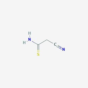 molecular formula C3H4N2S B047340 2-Cyanothioacetamide CAS No. 7357-70-2
