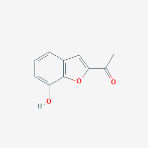 molecular formula C10H8O3 B047373 2-Acetyl-7-hydroxybenzofuran CAS No. 40020-87-9