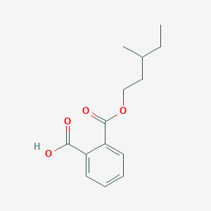 molecular formula C14H18O4 B047382 2-(3-Methylpentoxycarbonyl)benzoic acid CAS No. 106636-65-1