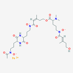 molecular formula C31H49FeN6O11 B047393 N(alpha)-Dimethylneocoprogen CAS No. 117852-95-6