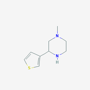 B047400 1-Methyl-3-thiophen-3-ylpiperazine CAS No. 111781-52-3