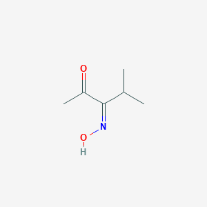 molecular formula C6H11NO2 B047414 4-Methyl-2,3-pentanedione 3-oxime CAS No. 121436-02-0