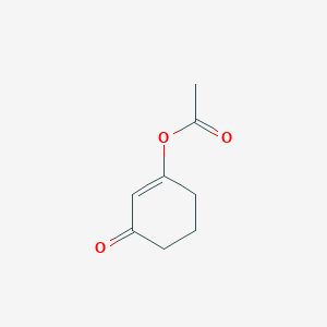 molecular formula C8H10O3 B047418 3-Acetoxy-2-cyclohexen-1-one CAS No. 57918-73-7