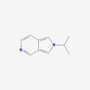 molecular formula C10H12N2 B047426 2-isopropyl-2H-pyrrolo[3,4-c]pyridine CAS No. 119198-76-4