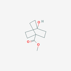 molecular formula C10H16O3 B047430 4-羟基双环[2.2.2]辛烷-1-甲酸甲酯 CAS No. 23062-53-5