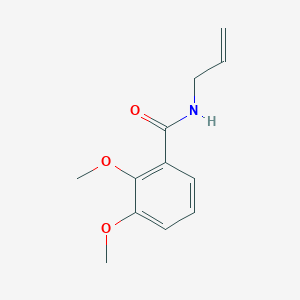 molecular formula C12H15NO3 B4744999 N-allyl-2,3-dimethoxybenzamide 
