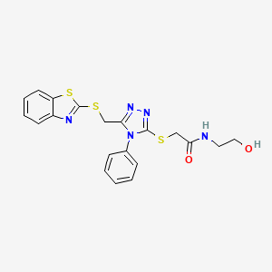 molecular formula C20H19N5O2S3 B4745305 MFCD02329949 