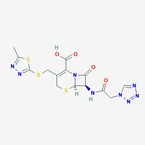 molecular formula C14H14N8O4S3 B047455 Cefazolin CAS No. 25953-19-9
