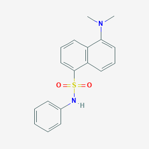 molecular formula C18H18N2O2S B047466 Dansyl-aniline CAS No. 34532-47-3