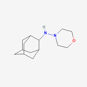 molecular formula C14H24N2O B4747468 N-(2-adamantyl)morpholin-4-amine 