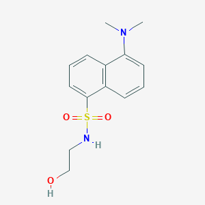 molecular formula C14H18N2O3S B047480 dansyl-ethanolamine CAS No. 5282-89-3