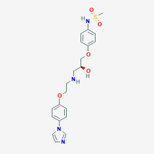 molecular formula C21H26N4O5S B047484 Ersentilide CAS No. 125279-79-0