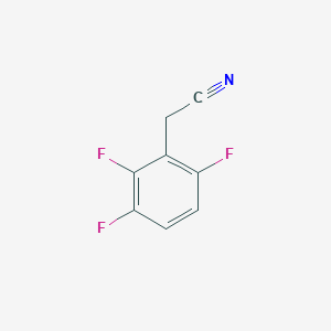 molecular formula C8H4F3N B047490 2,3,6-Trifluorophenylacetonitrile CAS No. 114152-21-5