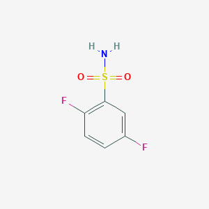 molecular formula C6H5F2NO2S B047507 2,5-二氟苯磺酰胺 CAS No. 120022-63-1