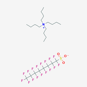 molecular formula C24H36F17NO3S B047515 Tetrabutylammonium heptadecafluorooctanesulfonate CAS No. 111873-33-7