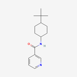 molecular formula C16H24N2O B4753187 N-(4-tert-butylcyclohexyl)pyridine-3-carboxamide 