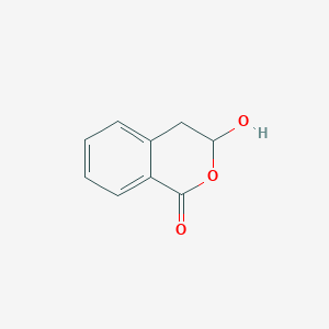 molecular formula C9H8O3 B047532 3-Hydroxyisochroman-1-one CAS No. 116206-41-8