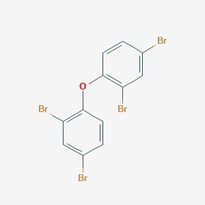 molecular formula C12H6Br4O B047555 2,2',4,4'-Tetrabromodiphenyl ether CAS No. 5436-43-1