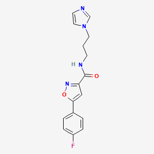 molecular formula C16H15FN4O2 B4755775 Wnt/beta-catenin agonist 4 