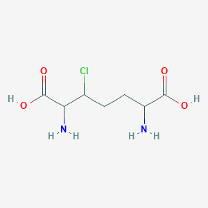 molecular formula C7H13ClN2O4 B047563 3-Chlorodiaminopimelic acid CAS No. 114831-14-0