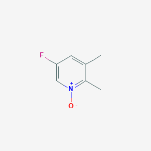 B047603 5-Fluoro-2,3-dimethylpyridine 1-oxide CAS No. 113210-00-7