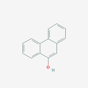 molecular formula C₁₄H₂D₈O B047604 9-苯并醇 CAS No. 484-17-3