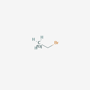molecular formula C2H5Br B047612 Bromoethane-2-13C CAS No. 117890-45-6