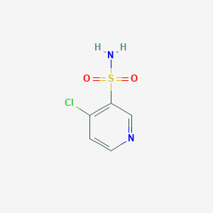 molecular formula C5H5ClN2O2S B047618 4-Chloropyridine-3-sulfonamide CAS No. 33263-43-3