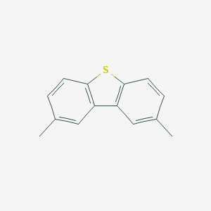 molecular formula C14H12S B047620 2,8-Dimethyldibenzothiophene CAS No. 1207-15-4