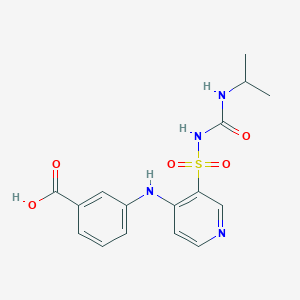 molecular formula C16H18N4O5S B047623 Torsemide Carboxylic Acid CAS No. 113844-99-8
