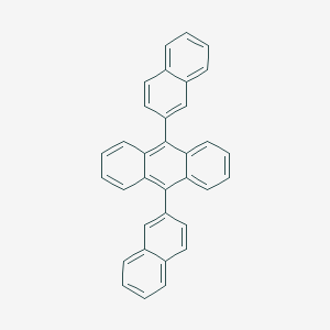 molecular formula C34H22 B047626 9,10-Di(naphthalen-2-yl)anthracene CAS No. 122648-99-1