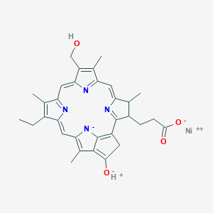 molecular formula C32H32N4NiO4 B047627 Tunichlorin CAS No. 114571-91-4