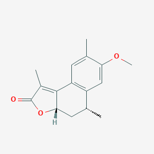 molecular formula C16H18O3 B047638 Heritonin CAS No. 123914-48-7