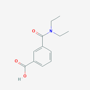 molecular formula C12H15NO3 B047648 3-(Diethylcarbamoyl)benzoic acid CAS No. 72236-23-8
