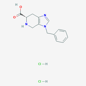 (S)-3-Benzyl-4,5,6,7-tetrahydro-3H-imidazo[4,5-c]pyridine-6-carboxylic acid dihydrochloride