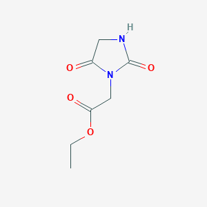 Ethyl (2,5-dioxoimidazolidin-1-yl)acetate
