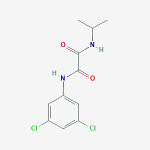 molecular formula C11H12Cl2N2O2 B4767100 N-(3,5-dichlorophenyl)-N'-propan-2-yloxamide 