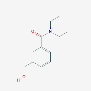 molecular formula C12H17NO2 B047678 N,N-diethyl-3-hydroxymethylbenzamide CAS No. 72236-22-7