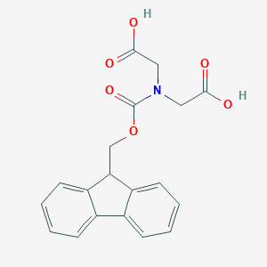 molecular formula C19H17NO6 B047681 N-Fmoc-iminodiacetic acid CAS No. 112918-82-8