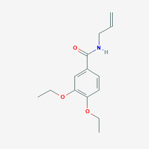 molecular formula C14H19NO3 B4768556 N-allyl-3,4-diethoxybenzamide 