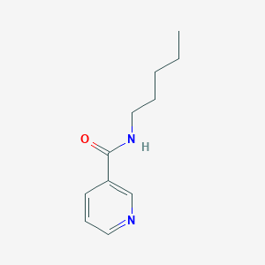 molecular formula C11H16N2O B4768751 N-pentylpyridine-3-carboxamide 
