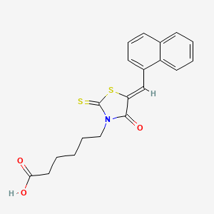 molecular formula C20H19NO3S2 B4769530 MFCD01472232 