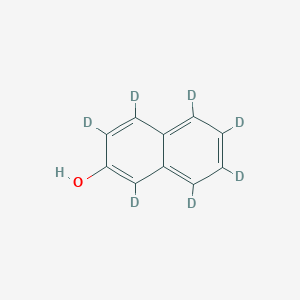 molecular formula C10H8O B047701 2-Naphthol-d7 CAS No. 78832-54-9